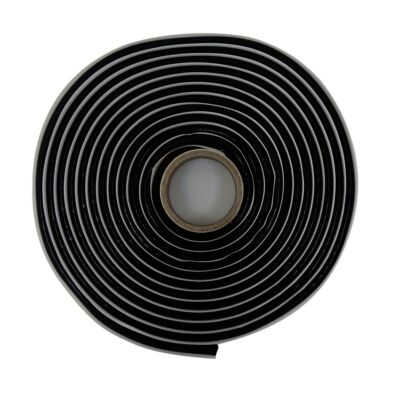 13 Ft Butyl Sealant Tape, Waterproof cRubber Sealant, Diameter 1/4'' Rubb...