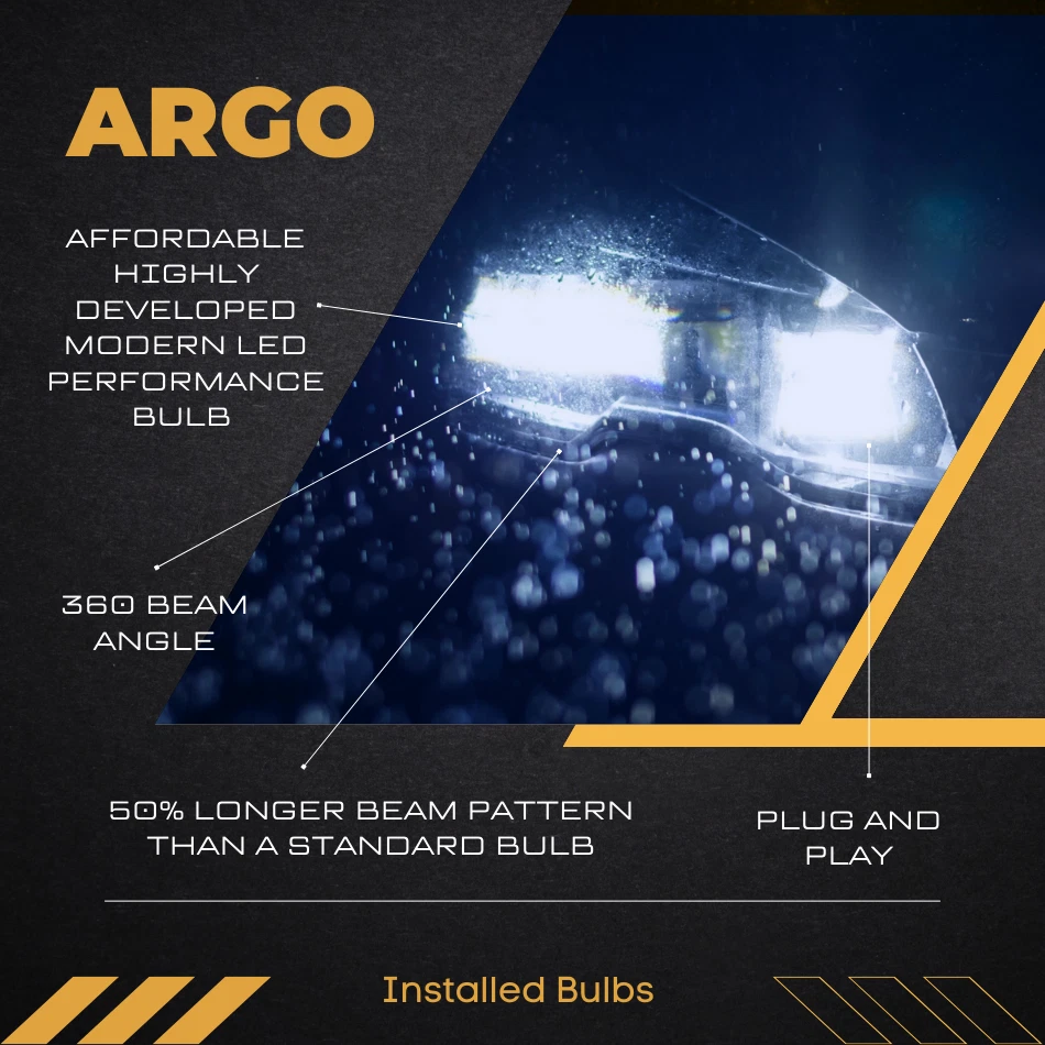 Fits Ford Focus MK2 100w Xenon Blue 2004-10 Low Led Side Light Headlight Bulbs - Image 2 of 4