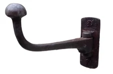 5 Pcs! WARDROBE HOOK SWIVEL CAST IRON HAT & COAT UTILITY 🔥 FAST SHIPPING