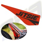 JITSIE Airbox Air Box Sticker Decal for Beta Evo 2T Trials 2009-2022 - RED