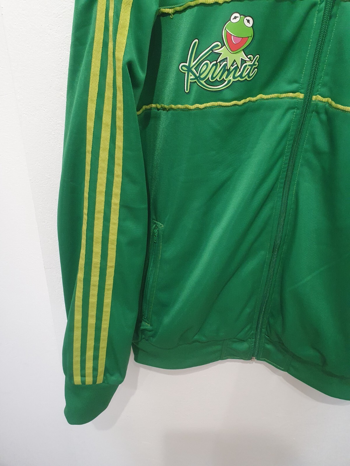 ADICOLOR KERMIT ADIDAS SIZE XL 2006 g4 green series TRACKTOP TRACKJACKET rare image 4