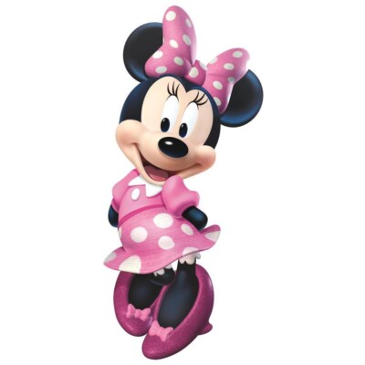 RMK2008GM Mickey & Friends Minnie Bow-tique Peel & Stick Giant Wall Decals