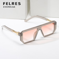 Men Women Round Frame Fashion Sunglasses Driving Cycling Glasses UV Protection