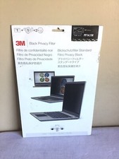 New 3M Universal Laptop Notebook 60 Degree 14.1" Diagonal Black Privacy Filter