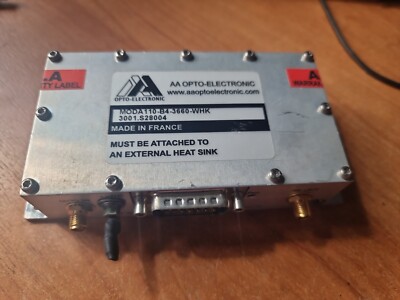 AA Opto-Electronic-Treiber. Mod.110-b4-3660whk