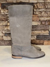 Vintage L.L. Bean Gray Suede Lined Boots Made in Canada Size 7