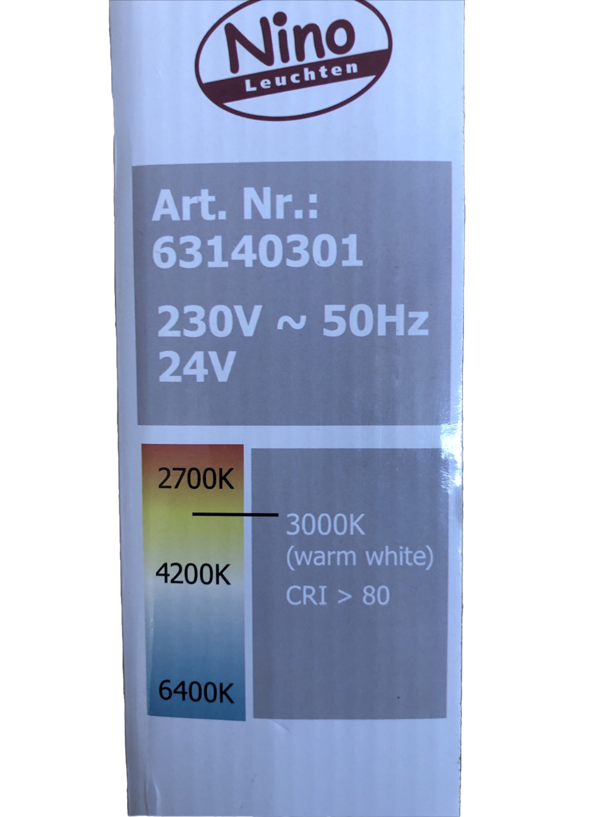 Nino Deckenleuchte Square Weiß Silber 32.4W 3x 1160lm LED dimmbar 