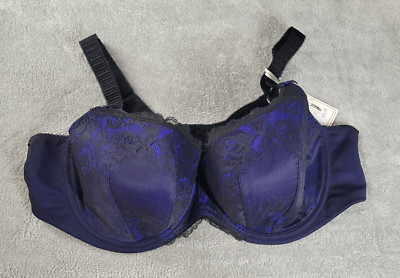 Elomi Anushka Underwire Half Cup Bra EL4060 UK SIZE 46DD US SIZE 46DD