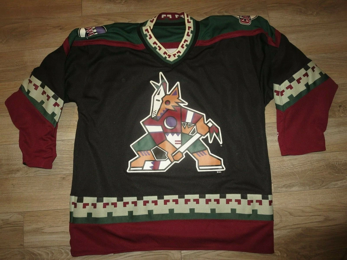 Phoenix Arizona Coyotes Yotes Head starter Reversible NHL Hockey Jersey XL
