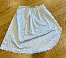 White Short Slip JC Penney Size Small Vintage