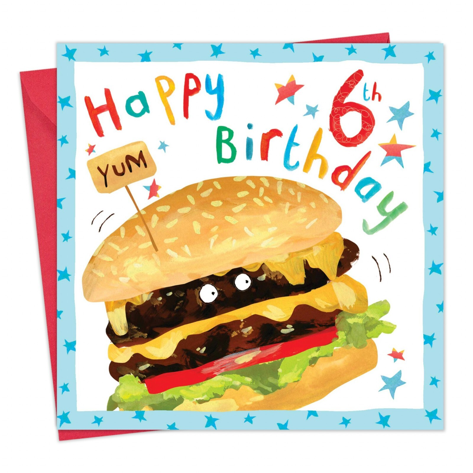 6th Birthday Card Boy - 6 Year Old Birthday Card Boy - Age 6 Boys Birthday Card