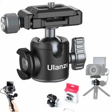 Ulanzi U-80L Side Cold Shoe Mount Ball Head wit Arca-Type Quick Release ballhead