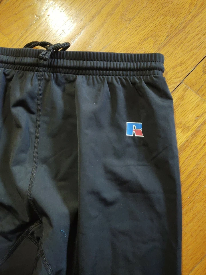 Russell Athletic Mens Compression Shorts Black Drawstring Waist M & L NWT USA - Image 4 of 4