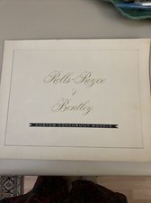 1965 Rolls Royce Custom Auto Brochure