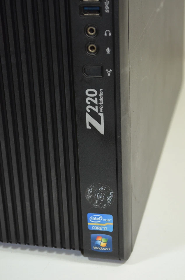 HP Z220 Workstation Intel i7-3770 CPU 16GB RAM 240Gb SSD 500GB HDD Quadro 410 - Bild 4 von 4