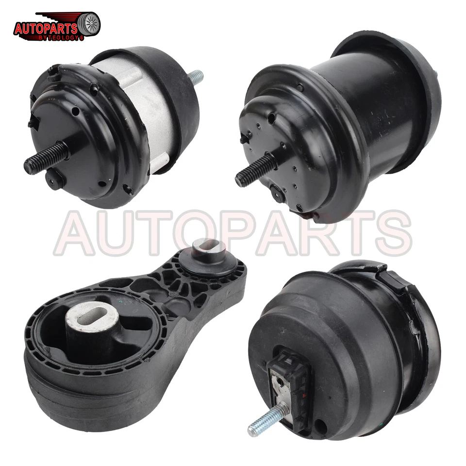 Juego de 4 piezas de kit de montaje de motor y transmisión para Enclave Arcadia Traverse Foto 2 de 4