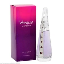NIB VENISIA by JOHAN B PERFUME FOR WOMEN 3.0 OZ / 90 ML EAU DE PARFUM SPRAY
