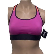 New Victoria's Secret The Player Racerback Sport Bra COLORBLOCK MEDIUM