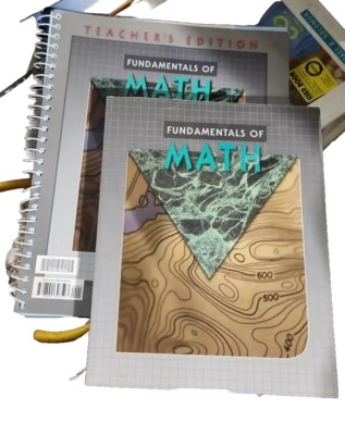 Fundamentals Of Math Teachers Edition BJU 9780890092338