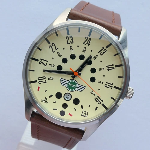 Mini John S Cooper Works JCW Speedometer Racing Classic Retro Sport Design Watch
