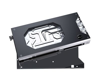 Bykski Armored End Port GPU Waterblock with Backplate For Manli Gallardo GeFo...