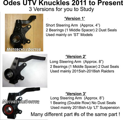 Steering,Knuckle,Front,Right,ODES,UTV,800,ST,Dominator,Short Travel,13205220050 - Foto 5
