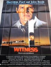 Witness Affiche ORIGINALE 120x160cm 47"63 1985 Peter Weir Harrison Ford P663