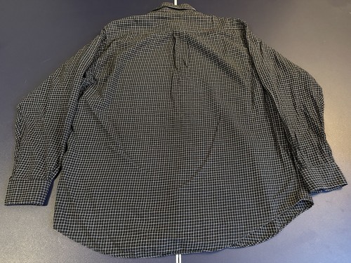 VERY SHARP MENS BROOKS BROTHERS LONG SLEEVE BUTTON UP SHIRT LOGO SIZE L BLACK - 第 4/4 張圖片