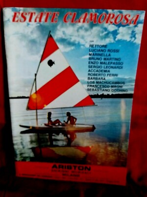 SUMMER ARISTON 1981 RECTOR BRUNO MARTINO BARBARA etc Booklet of 17 Sheet Music