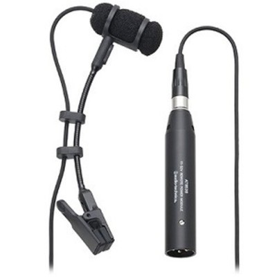 Audio-Technica PRO35 Condenser Clip Microphone XLR for Wind, String Instruments