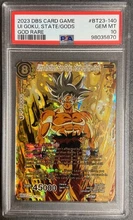 2026-08-23 · $4,216 · DragonBall Super Son Goku PSA 10 Ultra Instinct BT23-140 God Rare