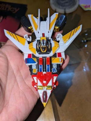 HAWK OVERLORD 7'' Jet Fighter Transformer Robot Figure Polyfect Toy Megadord