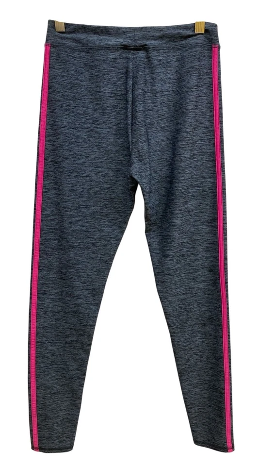 Adidas Pantalones Niñas XL 16 Gris Rosa Pantalones de Fútbol Deportivos Joggers Foto 2 de 3