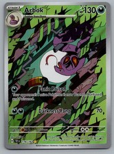 Arbok 176/162 Illustration Rare Temporal Forces Pokemon Holo Near Mint on eBay