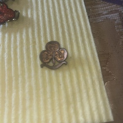 Vintage Girl Guides World Badge - Trade Mark
