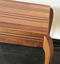 Studio Wood Inlay End Table Leonard 2000 Tropical Woods Woodworking craft