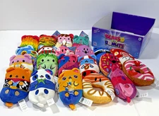 New LOT of 21 BEARS vs DONUTS  4" Plush Toy Collection by Cepia with Box