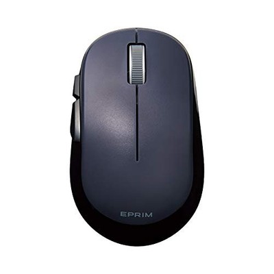 ELECOM Kabellose Maus mit Empfänger Größe M 5 Tasten EPRIM Schwarz M-DY13DBXBK