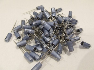 80x Elkos Kondensatoren Philips 47µF 10V  radial Elektrolytkondensatoren
