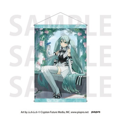 EDITH Vocaloid Hatsune Miku Symphony Collab Cafe Party Yokohama B2 Size Tapestry