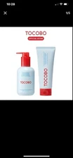 Tocobo Cleansing Foam and Oil Set Duo for Oily Skin  Skin Care