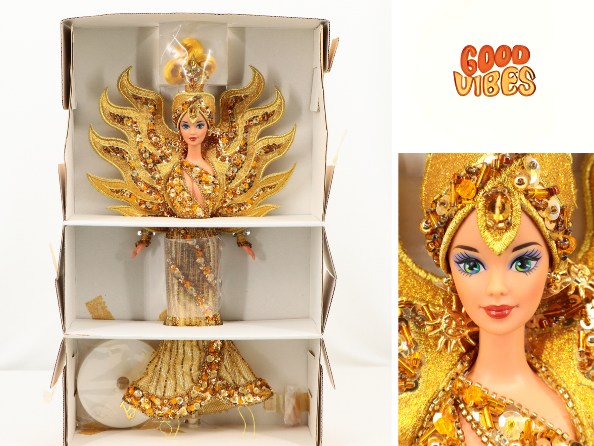 その他 GODFESS OF THE SUN BARBIE Mattel Barbie Bob Mackie GODDESS