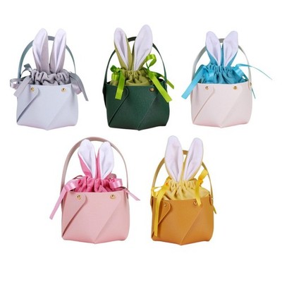 Osterhasentüten Hasenohren Design Einkaufstüten für Ostern Party Gastgeschenk