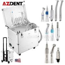 Dental Delivery Unit Air Compressor Suction/High Slow Low Speed Handpiece 4Holes