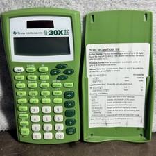 Texas Instruments TI-30X IIS 2-Line Scientific Calculator - Green B4