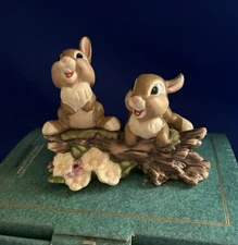 WDCC Disney Thumper's Sisters Figurine Hello, Hello There! Bambi in Box + COA