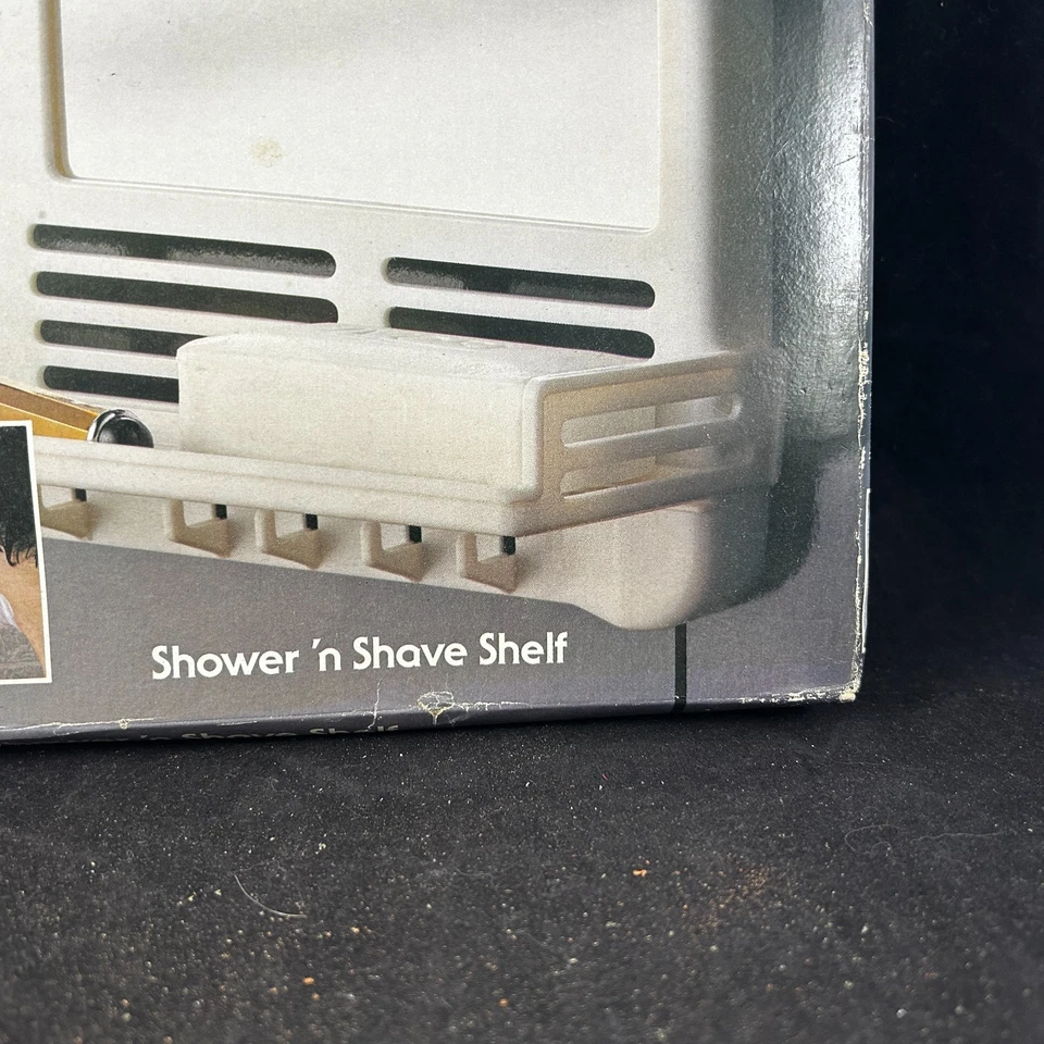 Mon Image by Paris 1985 presenta ducha y afeitado estante de colección en caja nuevo stock antiguo Foto 2 de 4