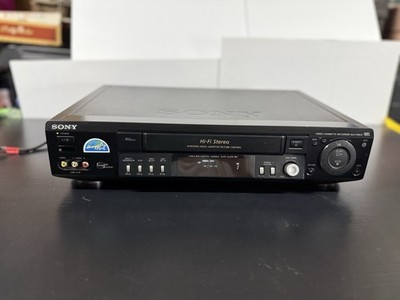 Sony SLV-799HF Hi-Fi Stereo VHS VCR Recorder Powers On
