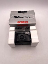 Pentax Zoom 70-R Point  Shoot Film Camera Black Built In Flash Auto Exposure