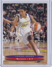 2003 Fleer Ultra WNBA #102 EDWINA BROWN PHOENIX MERCURY ID9
